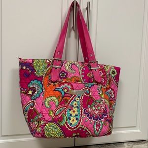Vera Bradley Pink Swirls Tote